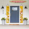 New Year Door Couplet Banner 2pcs Traditional Fu Character for Home Decor