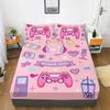 Gamepad Pattern Mattress Three-Piece Digital Printing Mattress Bedding Set Adult Children