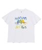ROIDESROIS Maison Singing Bird Graphic Women'S Short Sleeve T-Shirt (White)