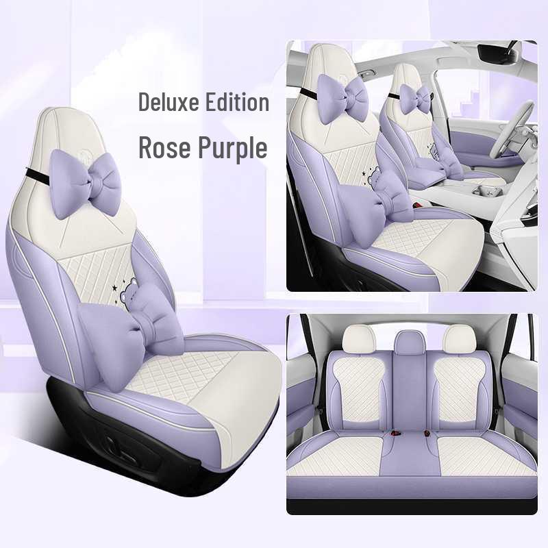 Compatible with all-season MG4 seat covers for 26 models, offering full coverage car seat cushions dedicated to MG4.