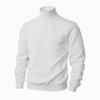 Men'S Sweater Turtleneck Warm Knitted Pullover Cable Knit Sweater Men'S Top Autumn and Winter Commuting Fashion Top Casual Dating Daily