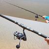 Fishing Rod Reel Combos with Carbon Telescopic Spinning Rod and 13+1BB Spinning Reel Rod Set