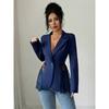 Fashionable Women's Western-style Suit Jacket with Lace Trim, Stylish, Versatile, Sexy, Slimming, Single-button, New Style, Casual Suit Jacket