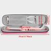 Hard Shell Hair Straightener Storage Bag Double Zipper Hair Rollers Storage Box  For Hair Curler