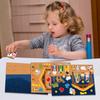 12Sheets Eid Mubarak DIY Stickers Kids Puzzle Game Toys Islam Muslim Party Supplies 2026 Ramadan Home Decoration Wall Sticker