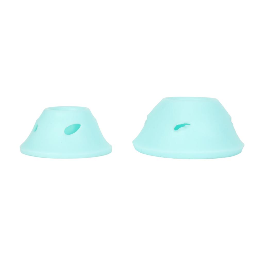 40Pcs Hair Rollers Safe Heatless Two Size Portable Soft Silicone Wave Former for Women Girl