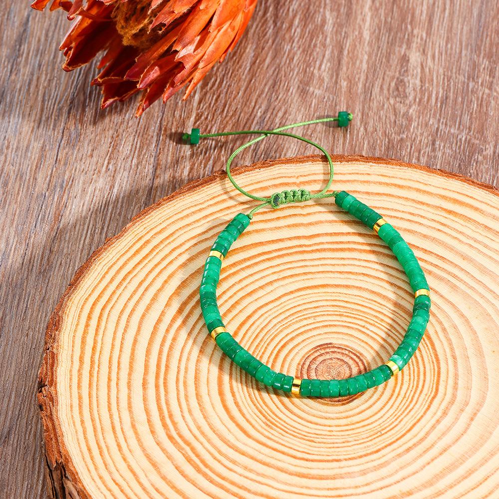 JYL TS Bracelet Men's Irregular en -Embodies Uniqueness & Attracts Distinct Fortune