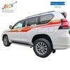 Car Stickers for Toyota Prado (2010-2022) - Includes Body Stripes, Waistline Decals, and Custom Mods.