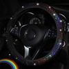 Steering Wheel Cover Glitter,Bling Bling Universal Non-Slip Shiny Colorful Car Steering Wheel Protector Car Decoration Accessories for Car Accessories