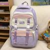 Children's Schoolbags Elementary School Girls Junior High School Color Combination High Value and Dirt Resistant Backpack