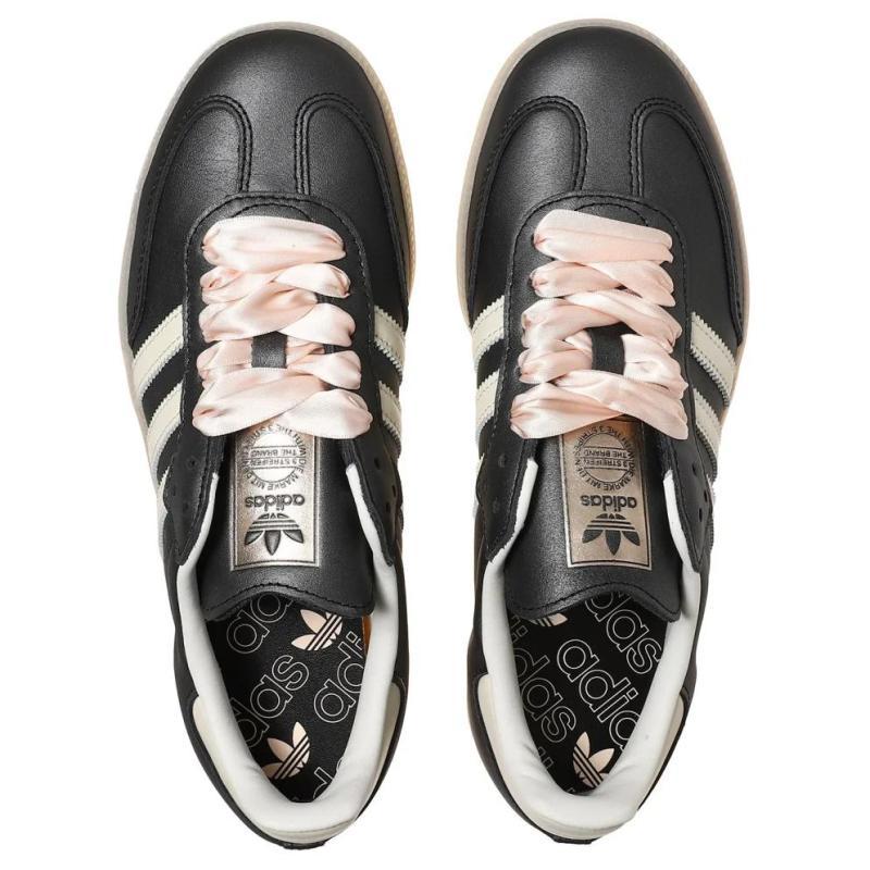 Adidas Women's Samba 'Black Wonder Quartz Ribbon Laces' Women's Sneakers IH8047