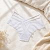 Underwear Women Lace Floral Thong Low-Rise T-back Panties Lace Solid Briefs  Daily Wear