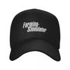Farming Simulator Logo Baseballkappe Schutzhelm Golfhut Luxusmarke Golfkappe FeUnisex Unisexs