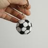 2026 Crochet Ball Key Chain Boy Friends Gift Creative Woven Tennis Football Pendant  Cute Knitted Ball Key Ring