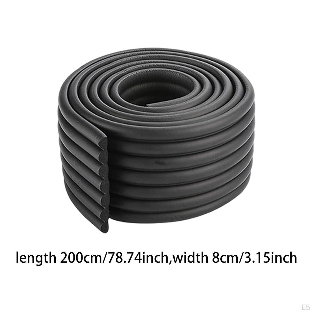 Edge Protector 2M Length Repair Part Climbing Cushion Mat White Trim for Home