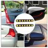 Reflective Decals For Cars 2 Pieces Foldable Exterior Accessories Safety Warning Reflective Stickers For Car SUV Truck