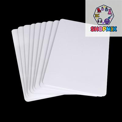 10 ks přepisovatelných 125KHz RFID T5577/5200/EM4305 prázdných karet PVC tagů Smart přístupový control klíčových karet čtení zápis program klonování karet