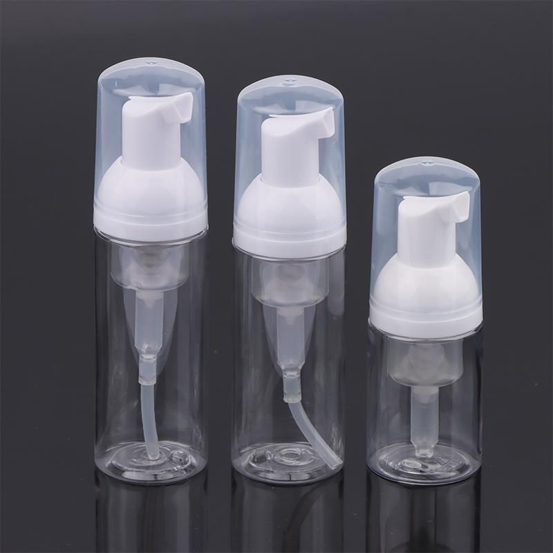 1Pc 30/50/60Ml Foaming Soap Bottle Empty Plastic Mousse Facial Cleanser Pump Bottle Refillable Lotion Shampoo Dispenser
