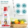 LuvLap Baby Liquid Cleanser 650g Pack Of 1 For Cleaning Feeding Bottles Toys Fruits Vegetables Safe Gentle Effective Solution
