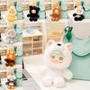 Cute Monkey Plush Bag Charm With Movable Eyes For Kids And Teens