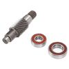 Input Shaft Kit 620329 18 Teeth Axle Input Shaft Replacement for E‑Z‑GO RXV Electric Golf Cart