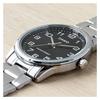 Casio STANDARD Series, Waterproof and Versatile, Quartz Movement, Stainless Steel Strap, Japanese and Korean Watch, Men's Watch, Black MTP-V001D-1B