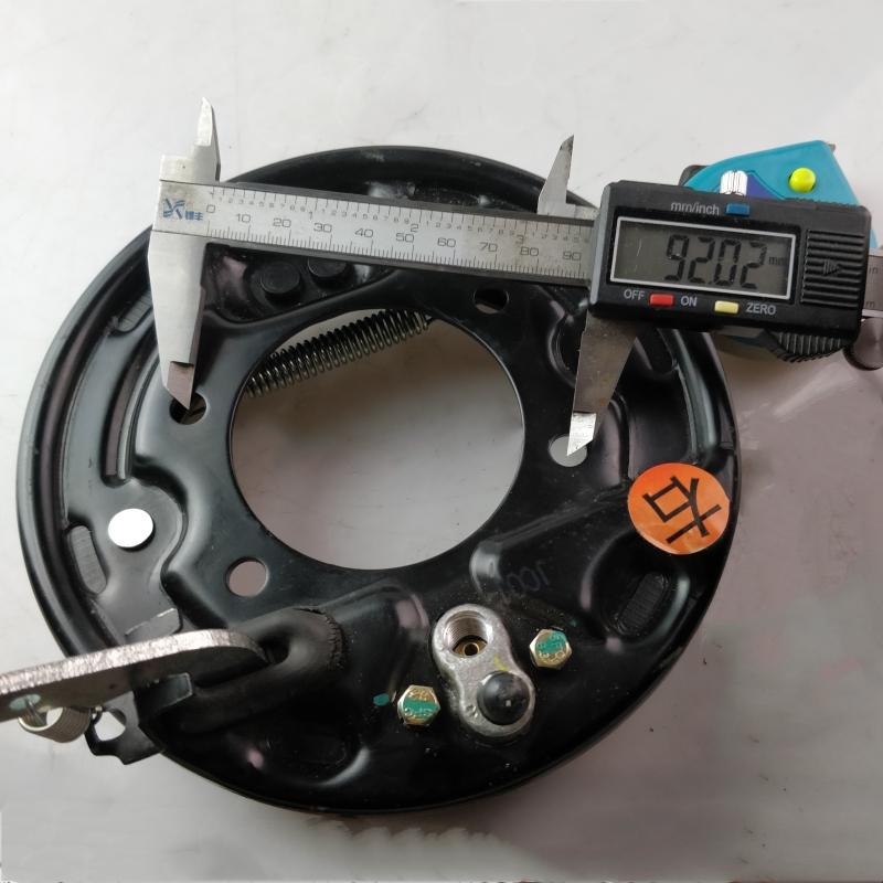 Four wheel electric forklift golf cart rear wheel hydraulic cylinder brake friction plate