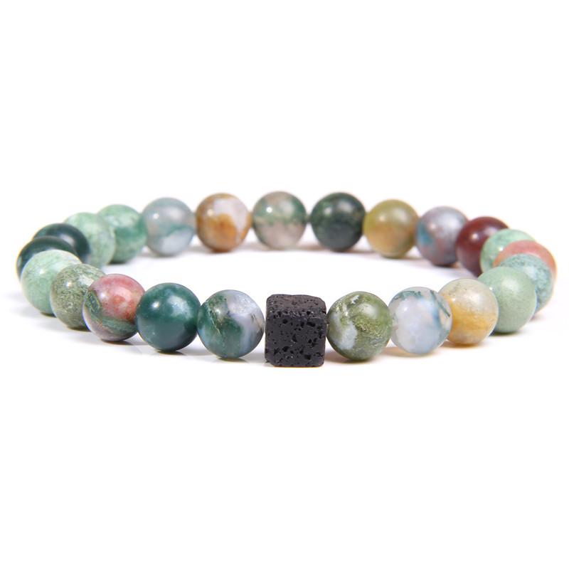 Blanc Naturel Turquoise Bracelet Noir Gemme Charme Perles Handwork Bracelet Blanc Naturel Turquoise Bracelet Noir Gemme Charme Perles Handwork Bracelet