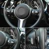 Black Steering Wheel Gear Shift Paddle Extended For BMW 3 F30 5 Series F10