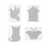 10Pcs Cartoon Animal Window Screen Patch Self-Adhesive Screen Tears Holes Cover Screen Door Fiberglass Mesh Repair Tape Kit
