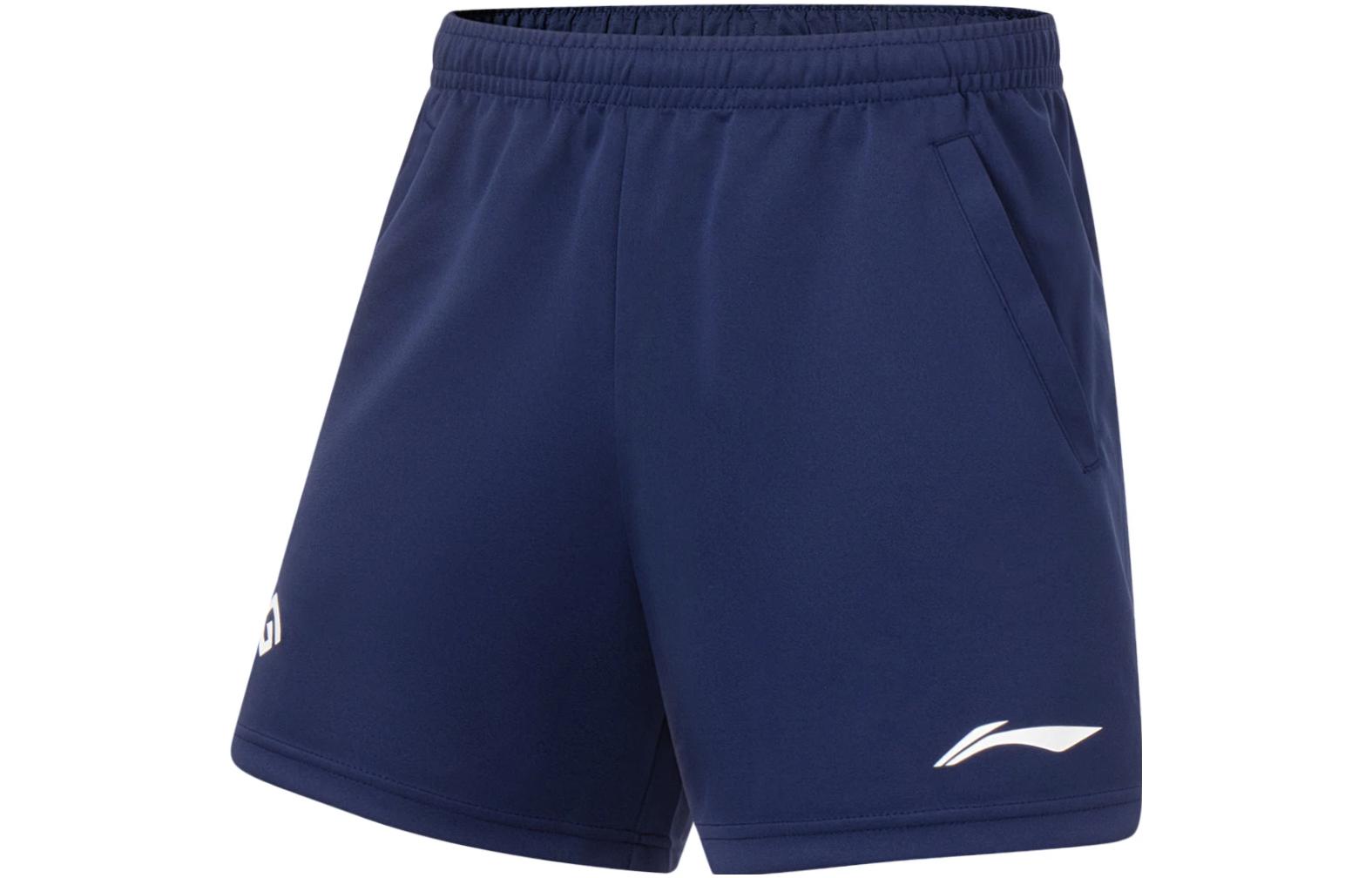 Li Ning Casual Shorts Unisex Dark Ship Blue AAPT059-4 2XL