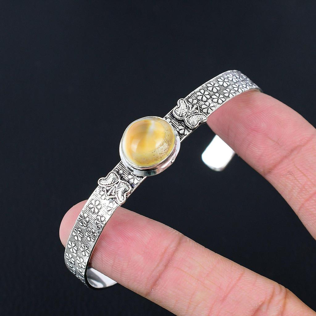 Daughters Day Deal Shiva Eye Shell Shell Stone 925 Silver Mother Wedding Bangle