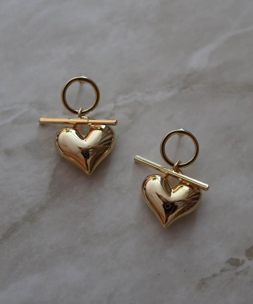 Elyona #44 Heart Knot Earrings