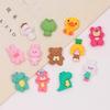 DIY Cartoon Cute Animals Resin Accessories: Phone Case, Headwear, Hair Clip, Storage Box, Decorative Stickers