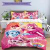 Magic Sweety 3pcs Bedding Set Duvet Cover Closure Includes 1 Duvet Cover & 2 Pillowcases for All Seasons Bedroom Home Dorm Decor