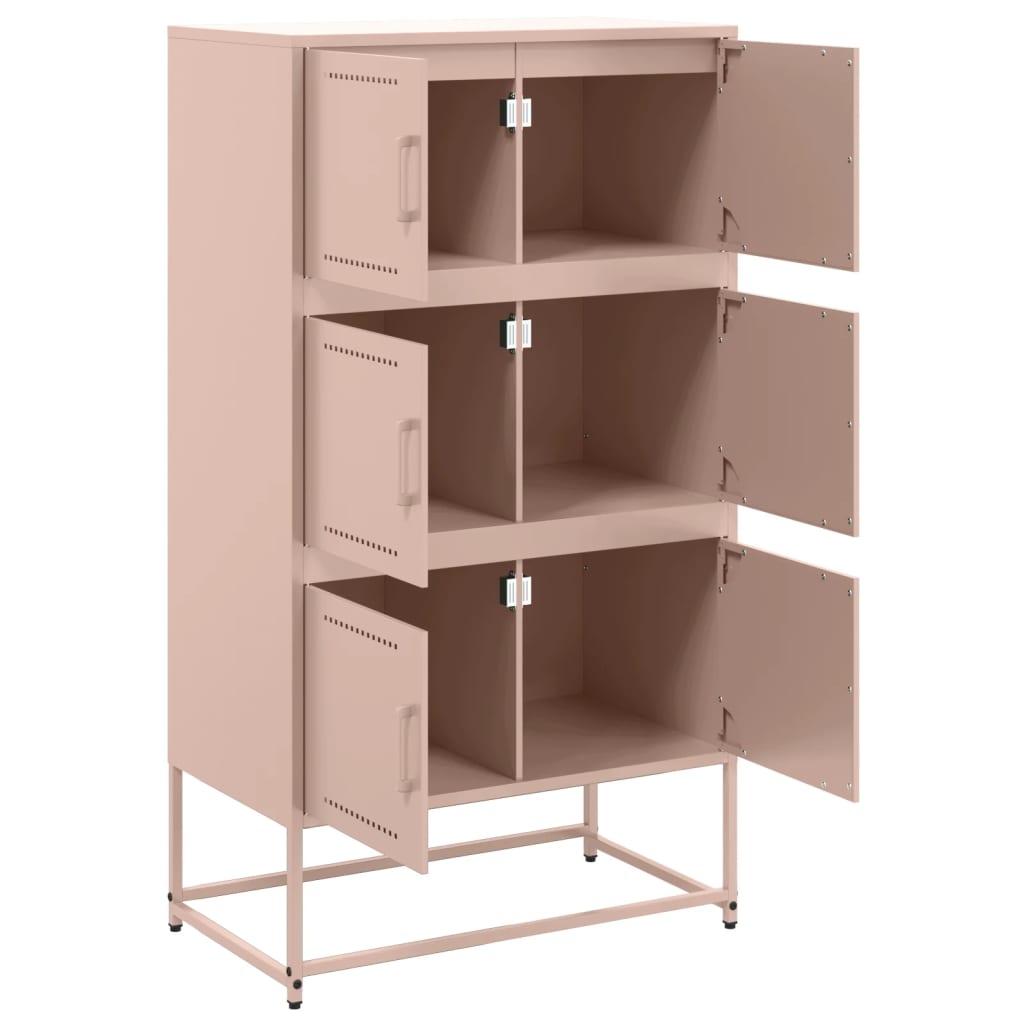 Sideboard Rose 68.5 X 38.5 X 123.5 Cm Steel