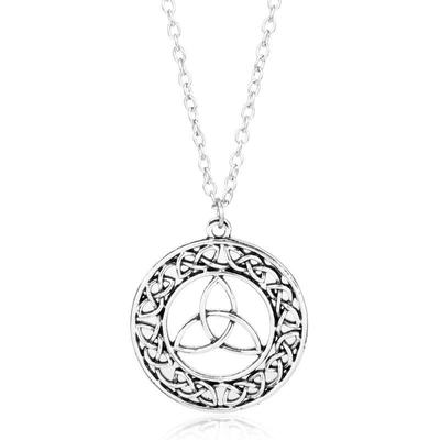 Outlander TV Series Alloy Necklace Pendant with Decorative Symbols