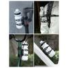 Magnetic Bike Water Bottles Rack Shockproofed Silicones Strap Secure Locking Clip for Road Bikes Scooters Backpacks