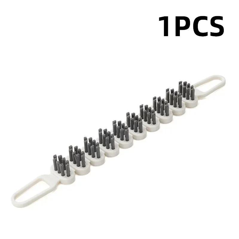 

Гибкая щетка для чистки с жесткой щетиной для чистки щелей и пазов Инструмент для чистки плитки в туалете и на кухне Инструмент для чистки щелей и пазов