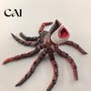 Digital Horror Art Collectible 3D Printed Sea Monsters, Articulated Fidget Toy, Eater Deep Creature Predator Sculpture Collectible, Stress Relief Desk