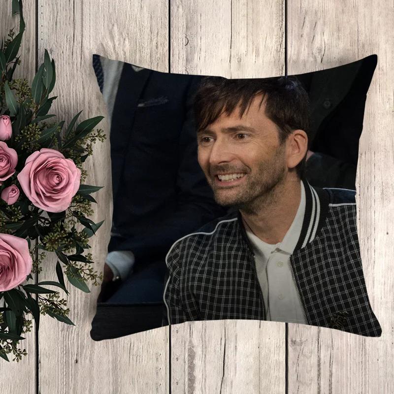Kissen David Tennant Dekorative Kissenbezüge für Kissen 45x45 Kissenbezüge Sofakissen Kissenbezug Deko 40x40 Autodekoration