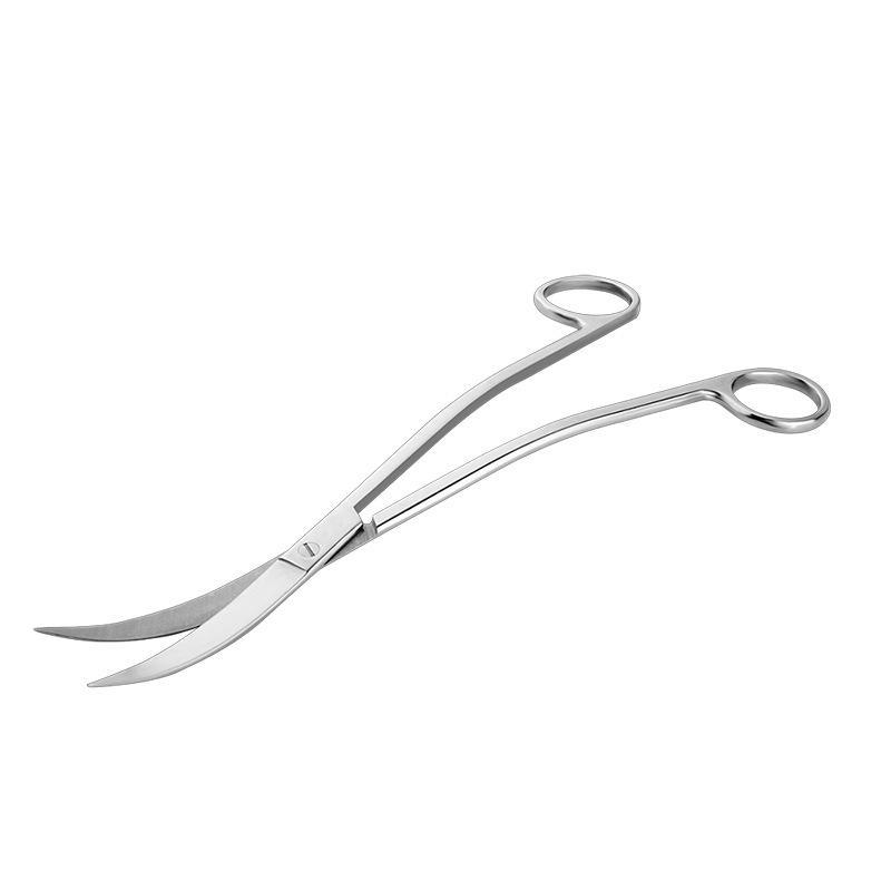 Stainless Steel Aquarium Trimming Scissors & Tweezers Set for Aquatic Plants
