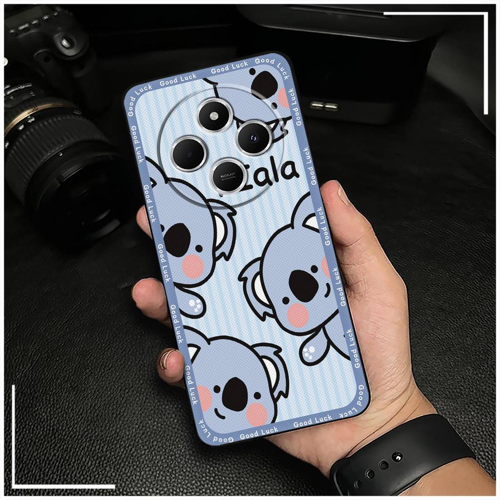 Waterproof Phone Pouch Phone Case For Redmi A4 5G TPU Dirt-resistant Cartoon Graffiti Protective Fashion Design Silicone