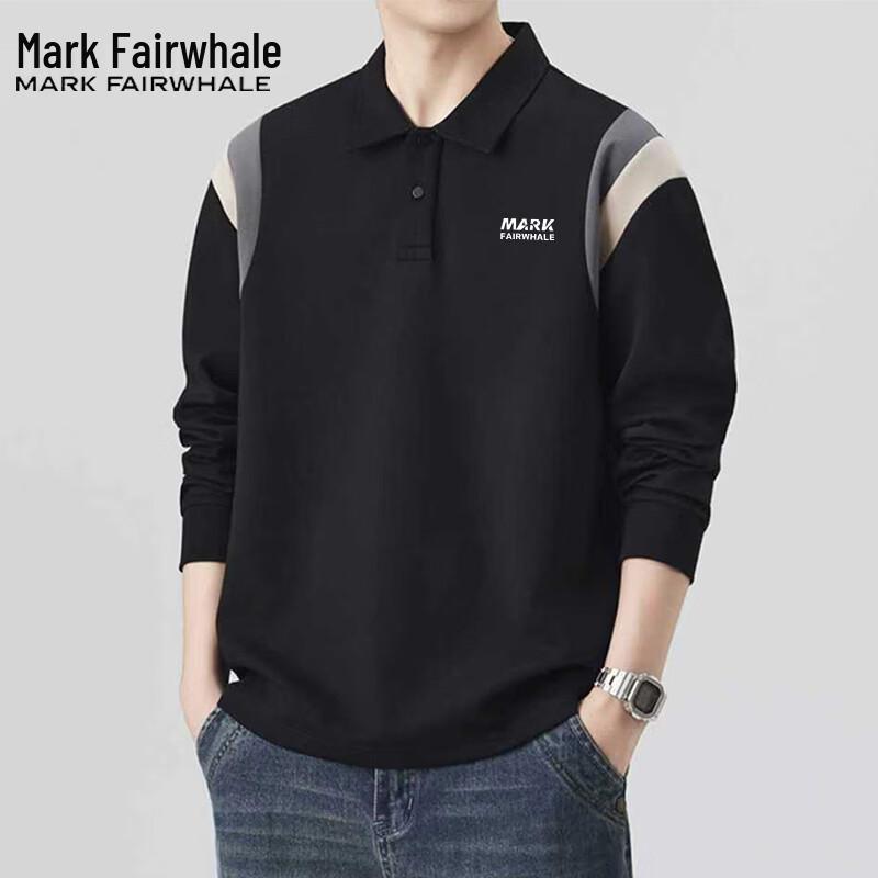 Mark Fairwhale Men's Long Sleeve Polo Shirt