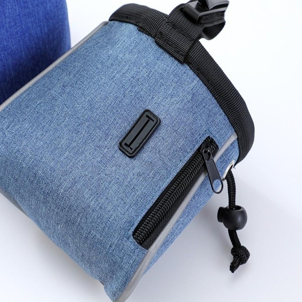 Hands-Free Pet Walking Waist Bag Oxford Cloth Puppy Snack Reward Bag  Daily Walks