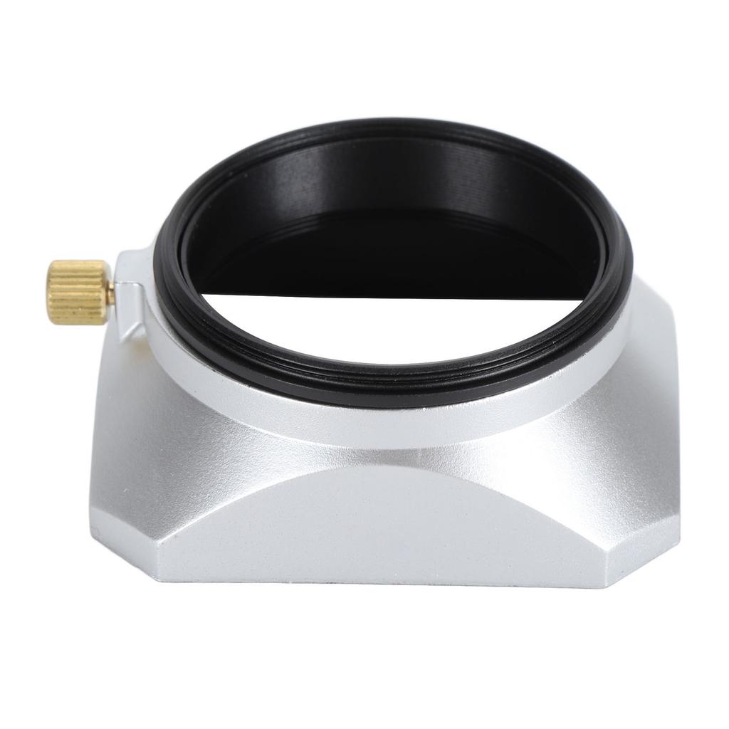 52mm Metal Lens Hood Matte Interior Camera Lens Hood Sunshade for 52mm Camera Reduces Lens Flare and Glare Blocks