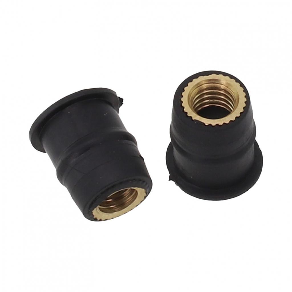 Construction Motorcycle Windshield Rubber Nuts Mounting Vibration Damper
