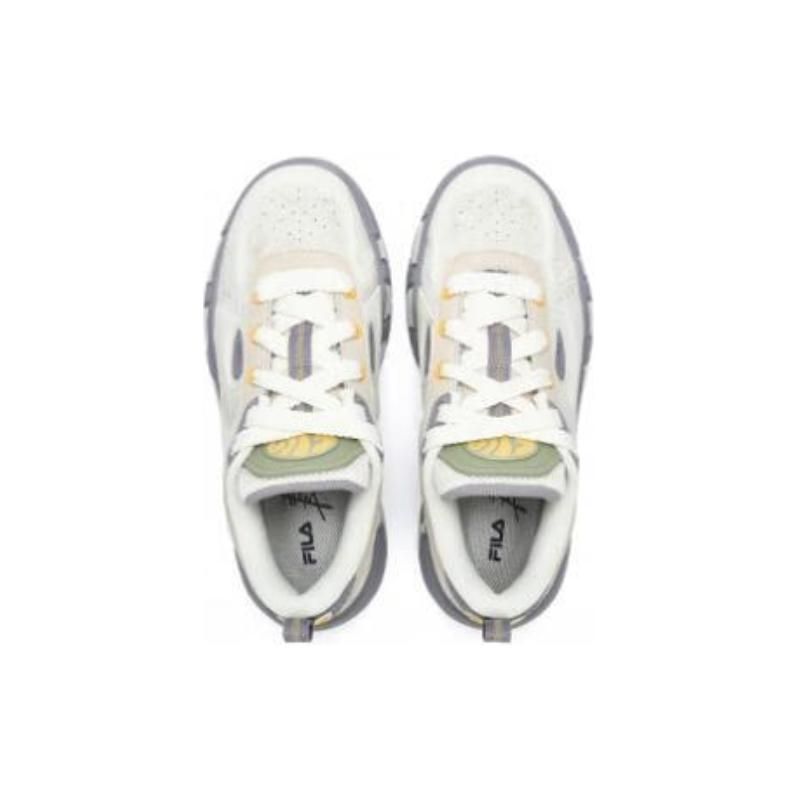 FILA Melt Non-Slip Shock Absorbing Durable Balance Low-Top Skate Shoes Women Skate Shoes Gray F12W413205FTA