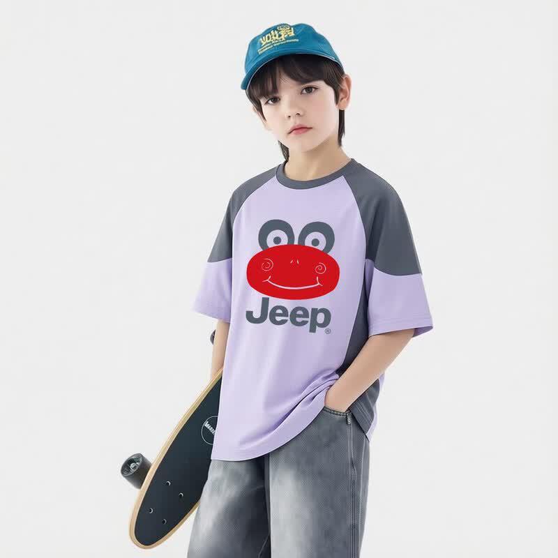 

JEEP Boys Crew Neck Short Sleeve T-Shirt 130cm