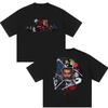 Oversized Vintage Y2K Hip Hop Streetwear Short Sleeve T Shirt, The Weeknd 2026 New Album Print Casual Top For Rap Fans T Shirt